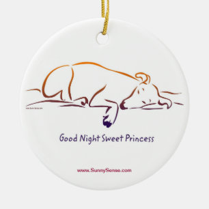 Good Night Sweet Princess ornaments