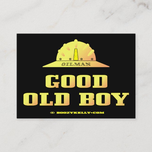 Good Old Boy Business Cards (Front)