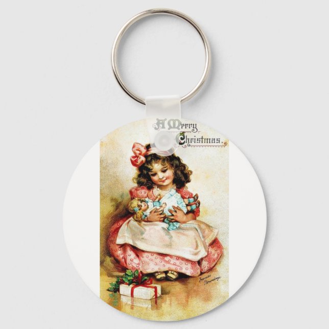 Good Old Christmas Key Ring (Front)