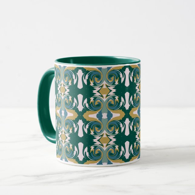 Good Old Days Art Deco Mug (Front Left)