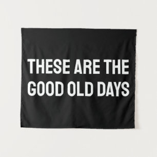 Good Old Days Tan Boy Room Playroom Nursery Wall Tapestry