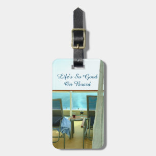 Good On Board Vrt Personalised Luggage Tag