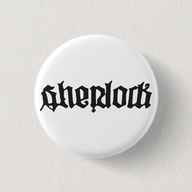 good or bad 3 cm round badge (Front)