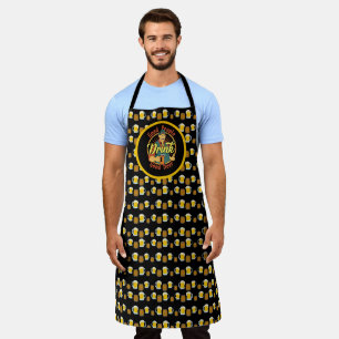 Good People Drink Good Beer Mugs and Barrels Apron