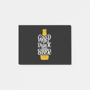 Good People Drink Good Beer Post-it Notes