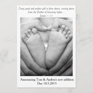 Good & Perfect Gift ~ Pregnancy Announcement