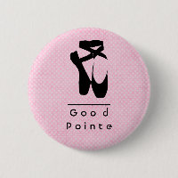 Good Pointe. Black Ballet Shoes En Pointe