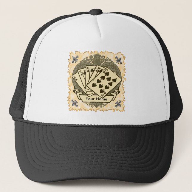 Good Poker Hand Hat  (Front)