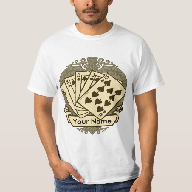 Good Poker Hand T-Shirt (Front)
