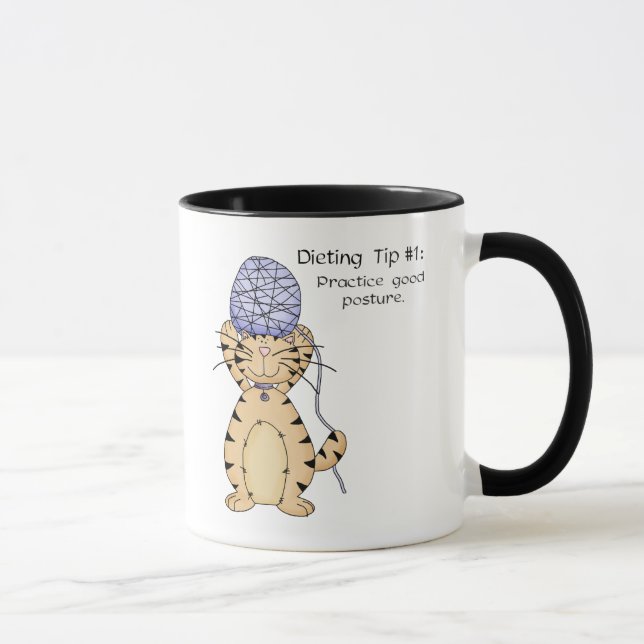 Good Posture - Ringer Mug (Right)