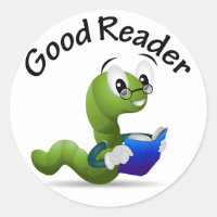 Good Reader Sticker