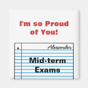 Good Schoolwork Personalised Magnet MM16gN