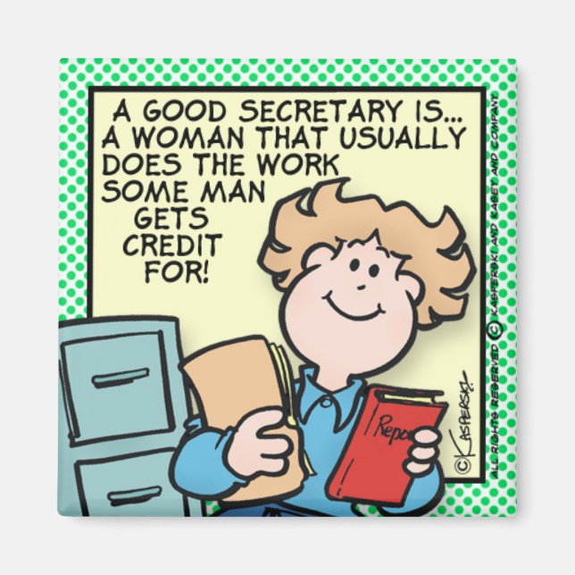 Good Secretary Magnet (Front)