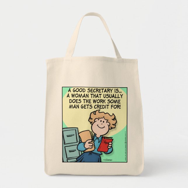 Good Secretary Tote Bag (Front)