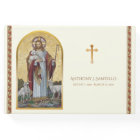 Good Shepherd Jesus Funeral Memorial Guest Book