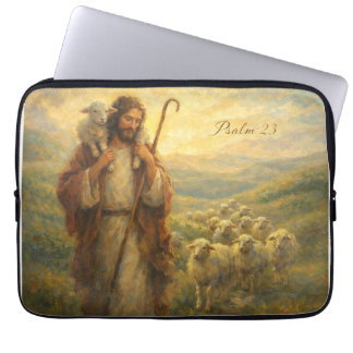 Good Shepherd Jesus Wall Decor Laptop Sleeve