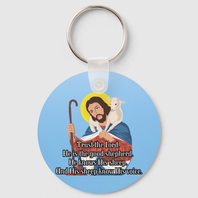 Good Shepherd Keychain (Front)