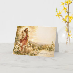 Good Shepherd Priest Correspondence Card