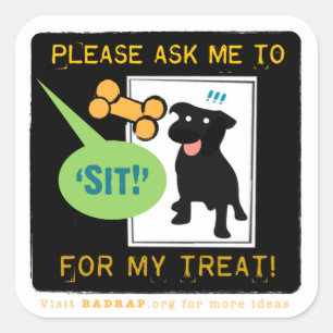 Good Sit! Reward Stickers