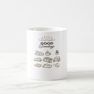 GOOD SUNDAY Cosy Slow Living Design LUNIO™ Coffee Mug