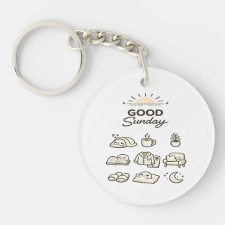 GOOD SUNDAY | Cosy Slow Living Design | LUNIO™ Key Ring