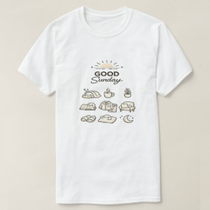 GOOD SUNDAY Cosy Slow Living Design LUNIO™ T-Shirt