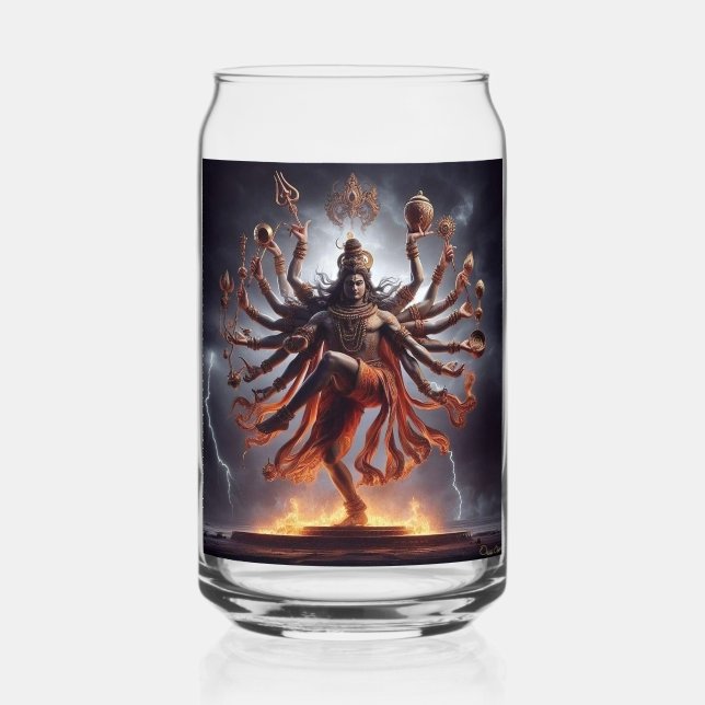 Good tattoo can glass (Front)