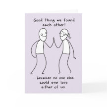 "Good thing we found each other!" Valentine