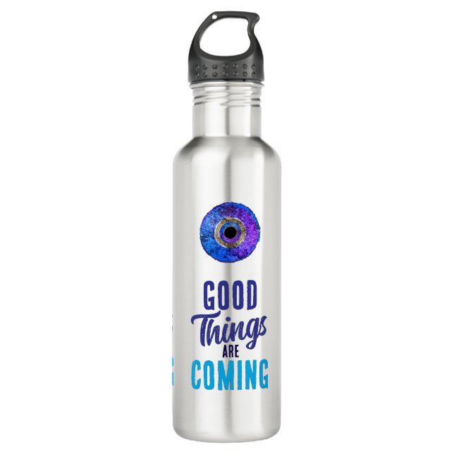  Good Things are Coming 710 Ml Water Bottle (Front)