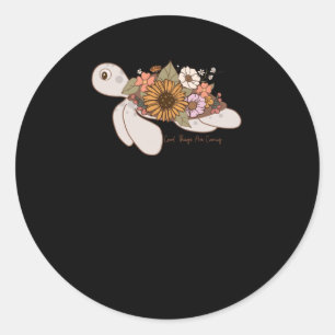 Good Things Are Coming Mental Health Awareness Sti Classic Round Sticker