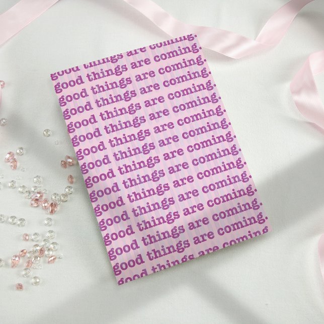 Good Things Are Coming. Postcard (Creator Uploaded)