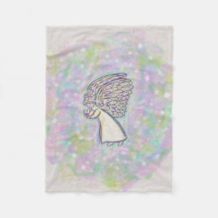 Good Things Guardian Angel Custom Fleece Blanket
