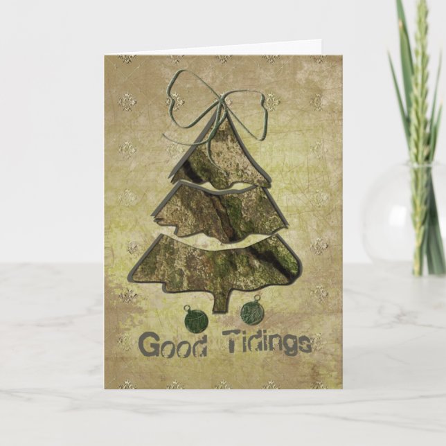 Good Tidings Holiday Card (Front)