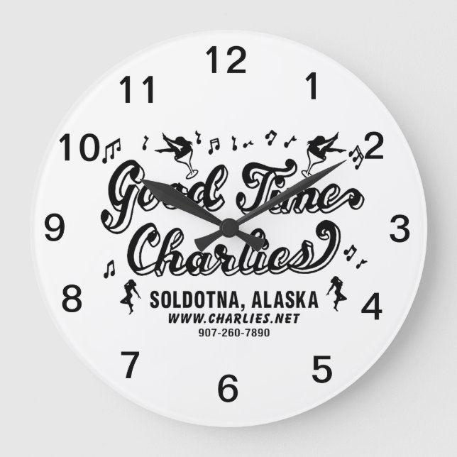 Good Time Charlies Clock (Front)