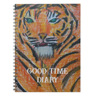 GOOD TIME DIARY BY ARTIST PAULA REILLY. NOTEBOOK