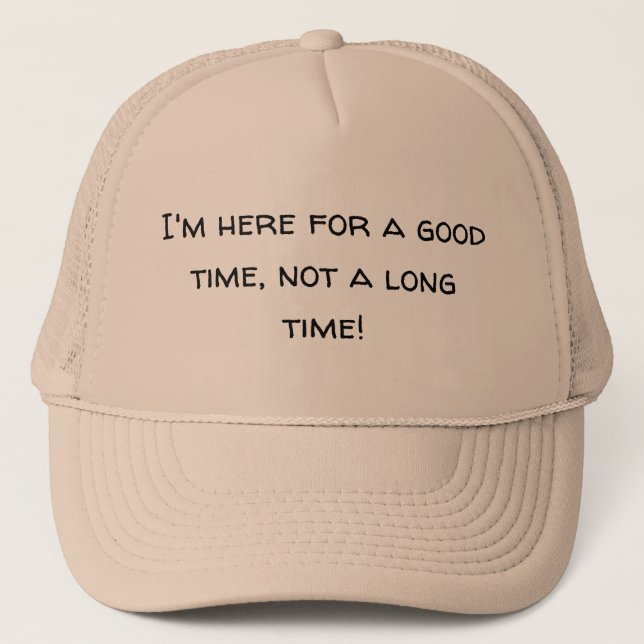 Good Time Novelty Hat (Front)