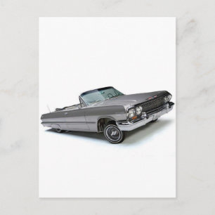 GOOD TIMES CAR CLUB DESIGNS 2 POSTCARD