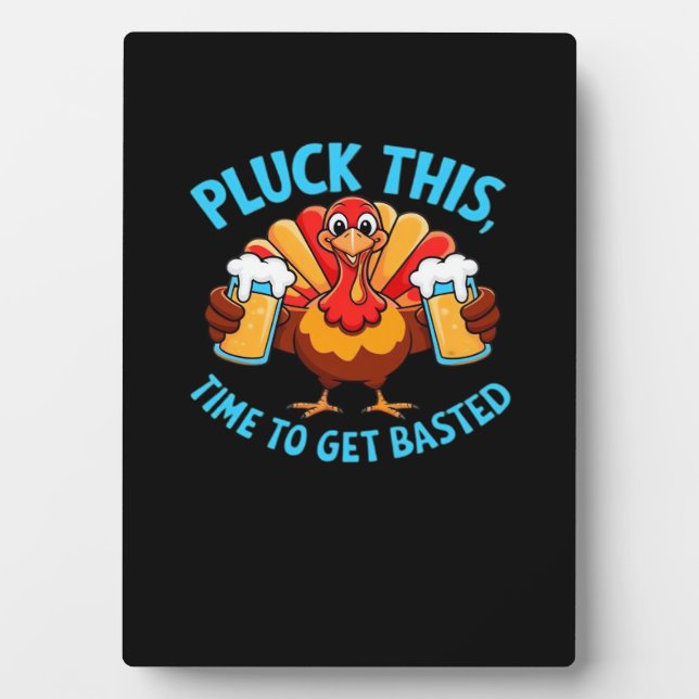 Good Times Happy Thamksgiving Classic T-Shirt Plaque (Front)