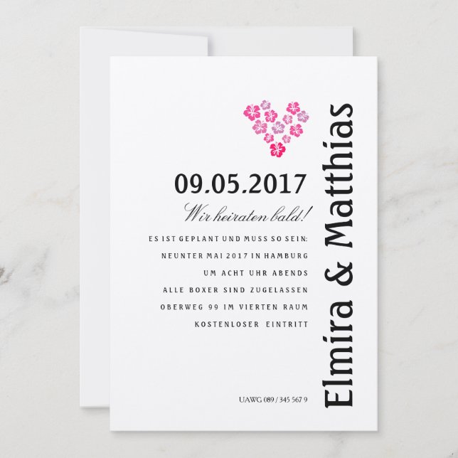 Good to read, typography pure invitations (Front)
