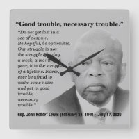 Good Trouble, John Lewis, gray