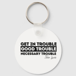 good trouble john lewis key ring