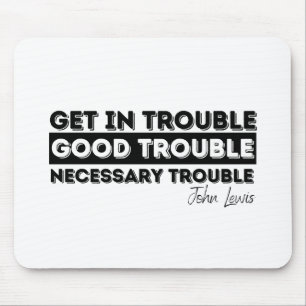 good trouble john lewis mouse pad