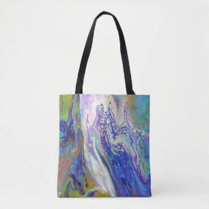 Good Vibes Acrylic Pour All Over Tote Bag
