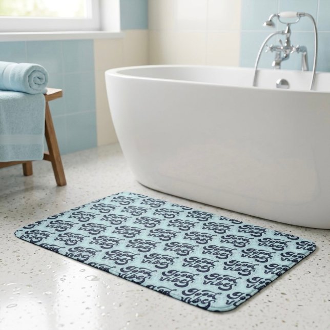 Good Vibes Bath Mat (Creator Uploaded)