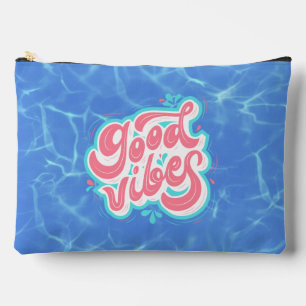 Good Vibes Beach/pool Accessory Pouch