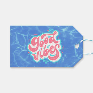 Good Vibes Beach/pool Gift Tags