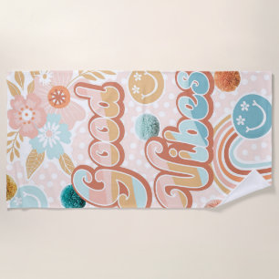 Good Vibes Beach Towel