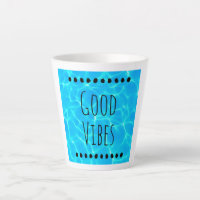 Good Vibes Clear Blue Pool Water Photo