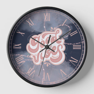 Good Vibes Clock