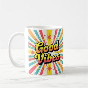 "Good vibes!" Coffee Mug